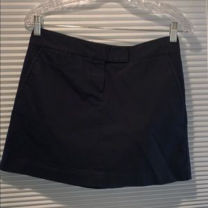 J.Crew Navy Mini Skirt